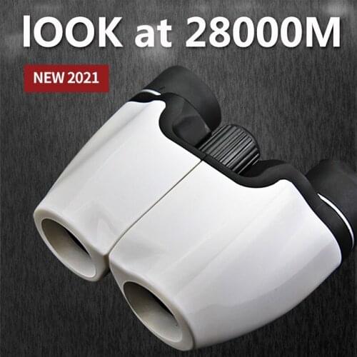 10X22 Mini Binoculars Telescope Full HD BAK4 Prisms Super Zoom Portable High Magnification Monocular for Camping Outdoor