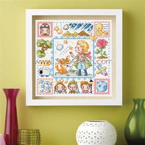 22ct/25ct Cross Stitch Set Chinese Cross-stitch Kit Embroidery Needlework Craft Packages Cotton Fabric Floss Embroidery SO3224