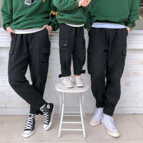 Parent-child clothing spring and autumn clothing 2021 new trend family clothing mother and child mother and daughter family thre