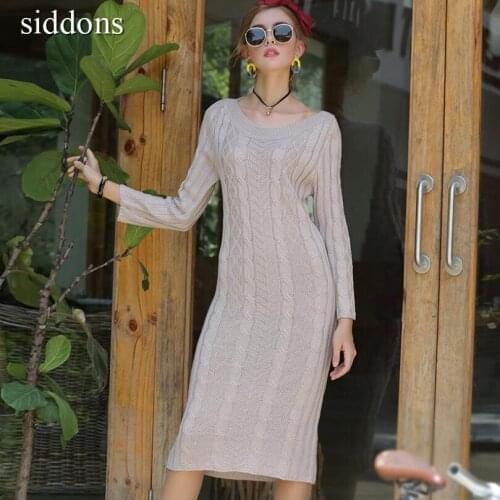 2019 autumn winter new fashion solid color base sweater one word collar slim long knit pullover large size свитер женский a288