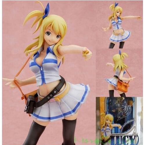 Sexy Anime Fairy Tail Lucy Heartphilia 1/7 scale Painted PVC Figure Anime Gift
