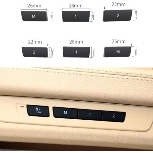 Suitable for BMW 7 series 5 series 520 F10 730 F02 seat memory switch button 2010-2017 6131 9361 237-5