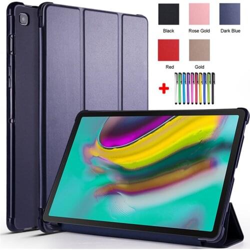 Slim Tablet For Samsung Galaxy Tab S5E Case 10.5 inch 2019 SM-T725 SM-T720 PU Soft TPU Shell For Samsung Tab S5E 10 5 2019 Cover