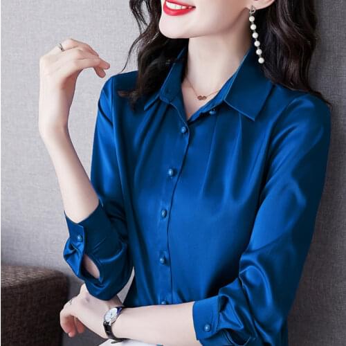 Атласные блузки Yeqedu China At AliExpress