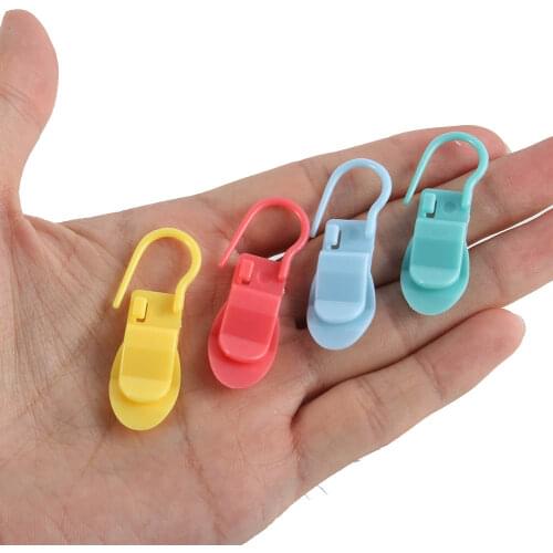 20Pcs Knitting Crochet Locking Stitch Needle Clip Markers Holder DIY Sewing Tools Crafts Accessories Safety Pins Best Price
