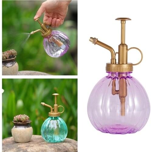 1PC 350ML Plant Watering Pot Flower Spray Bottle Garden Mister Sprayer Hairdressing Practical Garden Tool Plastic Watering Cans