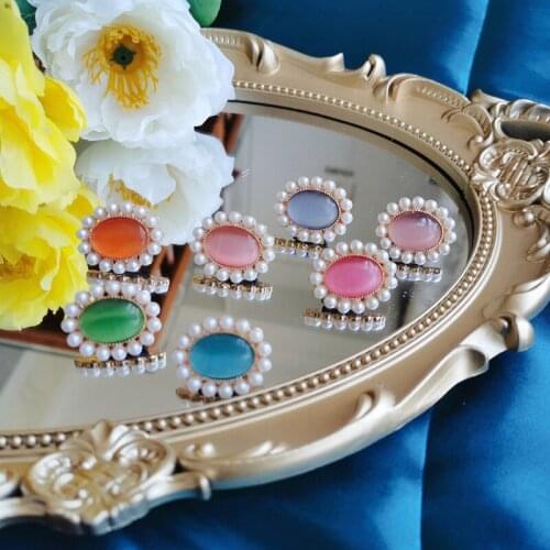 1PCS Crystal Colorful Charms Shoe Accessories Decorations For Bracelet Fit Bracelets Accessories Shoe Shoelace Buckle