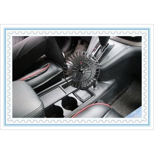12V Dashboard Oscillating Vehicle Car Van Truck Home Clip-On Fan 2 Speed Airflow for Audi A4 Avant A4 Cabriolet A6L A8L