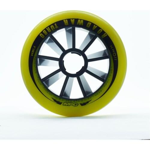 8 Pieces MPC Speed skating wheel xxfirm xfirm Yellow FIRM 110mm 100mm 90mm for Inline Speed Skating Track Road Marathon