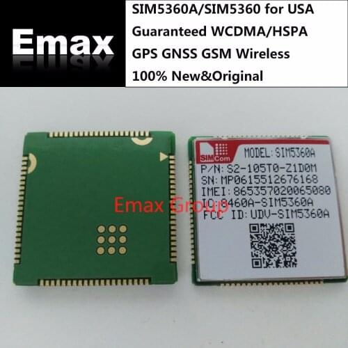 Free Shipping 10PCS SIM5360A/SIM5360 for USA Guaranteed 100% New Original WCDMA/HSPA GPS GNSS GSM Wireless JINYUSHI stock
