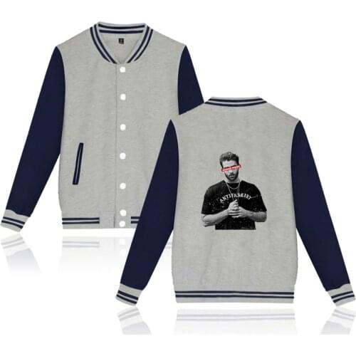 WAWNI Hasan Piker Baseball Jacket Harajuku Trend Spring Baseball Uniform Hip Hop Style Clothes New Fashion Printed Sweatshirt