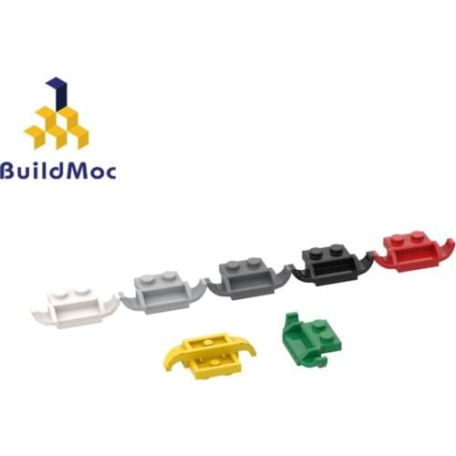 BuildMOC 50949 4 x 2 x 1 Modified 1 x 2 with racing car grille For Building Blocks Parts DIY Constru