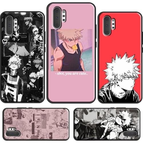 Bakugou katsuki aesthetic anime Phone Case For Samsung Galaxy S21 S20 Plus Ultra Note 20 10 9 S8 S9 S10 Plus S20 FE Cover