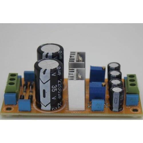 DIY LM317 LM337 DC Positive and Negative Adjustable Regulated Power Supply Board