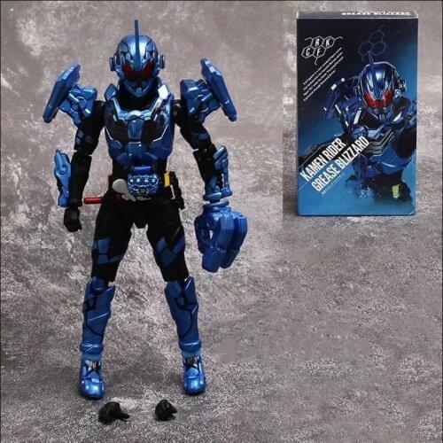 Action Figure Super Man Kamen Rider Blizzard Form Frozen Blizzard Red Daddy Movable Boxed Anime Model Toy Collection Gfit