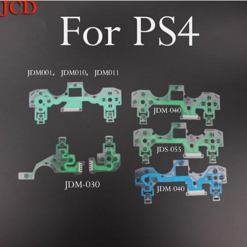 JCD for PlayStation 4 PS4 Pro Slim Controller Conductive Film Keypad flex Cable for Dualshock 4 Ribbon Circuit Board JDS 050