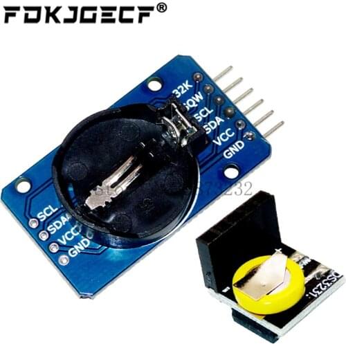DS3231 AT24C32 IIC Module Precision Clock Module DS3231SN Memory module DS3231 mini module Real Time 3.3V/5V For Raspberry Pi