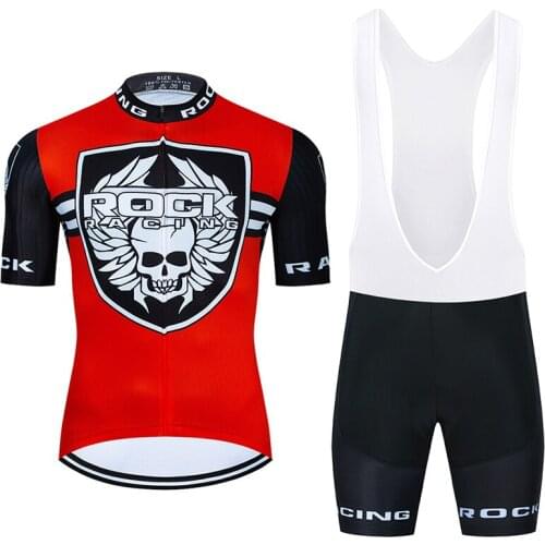 2022 New i2022 ROCK RACING Cycling Team Jersey 20D Set MTB Pro Bicycle Clothing Bike Clothes Ropa Ciclismo Mens Short Maillot Cu