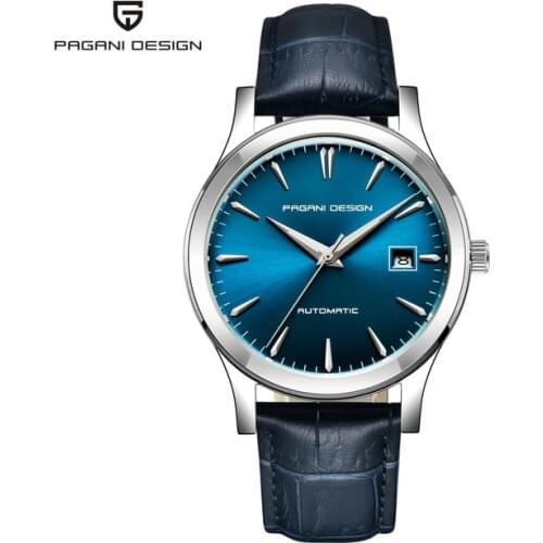PAGANI DESIGN PD-5080 Marke Uhren Neue Klassischen Männlichen Automatische Mechanische Business Leder Wasserdichte Uhr