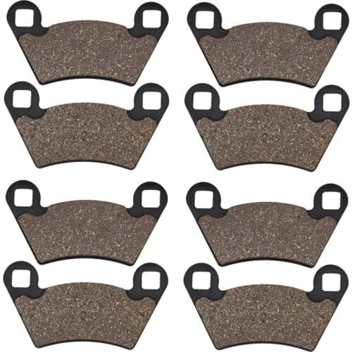 Motorcycle Front and Rear Brake Pads for POLARIS PPS Ranger 6x6 TM XP 700 500 Ranger XP 4x4 EFI LE Series Brake Disks