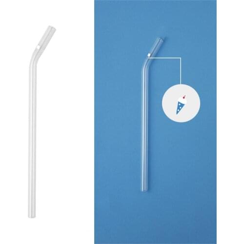 Useful Multi-function Glass Smoothies Straw Drinking Straws Glass Easy to Clean