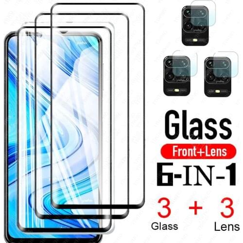 Note 9 Pro Glas Protective Glass for Redmi Note 9s 9 9a 9c for Xiaomi Redmi Note 8t 8 Pro Camera Protectors Full Screen Film