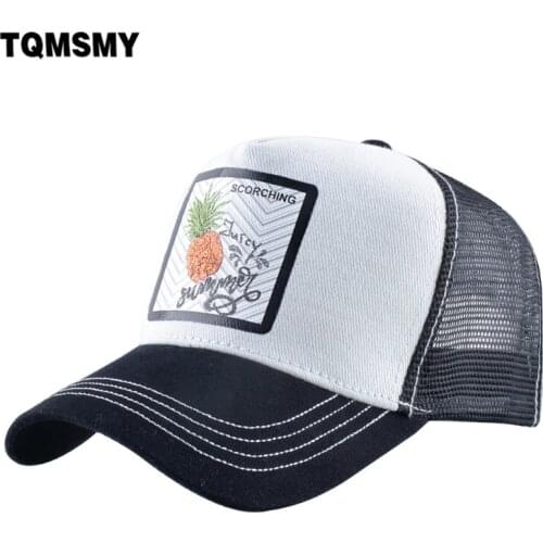 TQMSMY Outdoor Mesh Baseball Cap Women Snapback Cotton Dad Hats For Men Casual Beach Visor Hat Unisex Fashion Trucker Caps TME25