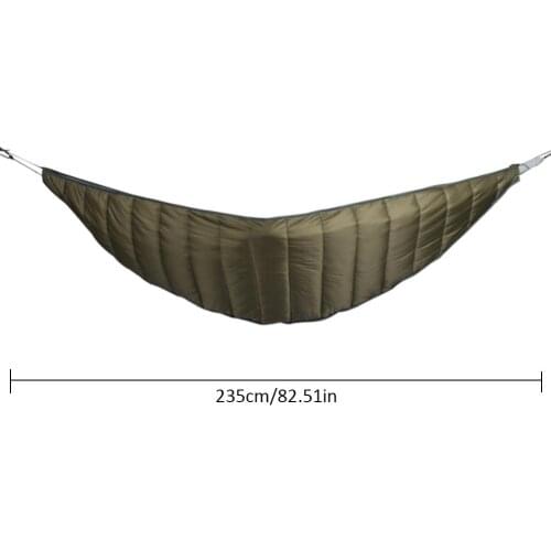 1PC/Pack Thickened Windproof Warm For Cotton Hammock Camping Mat Safety Sleeping Bag For Winter Camping Outdoor Activities