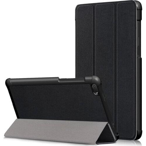 Ultra Slim PU Leather Case Stand Case for Lenovo Tab E7 TB-7104F 7 inch Tablet Shockproof Flip Cover with Stylus Pen