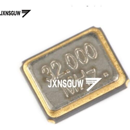 10PCS 3225 SMD passive crystal oscillator 32MHz 20ppm 12pF volume 3.2 * 2.5mm