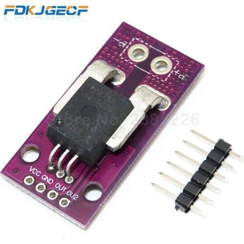 10pcs Hall Current Sensor CJMCU-758 ACS758LCB-050B-PFF-T Linear Current Sensor Module