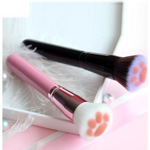 Multifunction 10PCS Cat Claw Paw Makeup Brushes Cute Foundation Brush Long Lasting Concealer Blush Beauty Tool Maquiagem