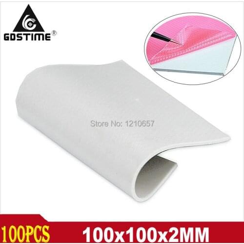 100PCS/LOT Gdstime 100m x 100mm x 2MM Thermal GPU CPU IC Heatsink Cooling Cooler Conductive Silicone Pad