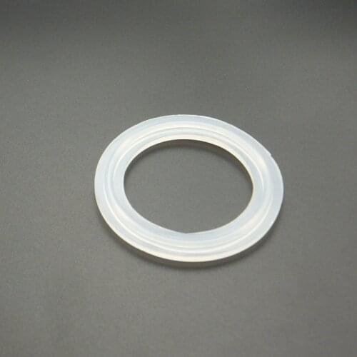 5PCS Fit 38mm Pipe x 50.5mm Ferrule OD Sanitary 1.5" Tri Clamp Ferrule Silicone Sealing Strip Gasket Ring Washer For Homebrew