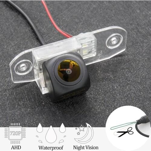 AHD 1280*720P Vehicle Camera For Volvo S40 S60 XC60 S80/V50 2006-2016 V60 2012-2014 XC90 2002-2019 Car Reversing Mirror Monitor