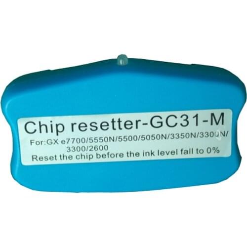 FREE SHIPPING! New GC31 Cartridge Chip Resetter For Ricoh GXE 2600/3300/3300N/3350N/5050N/5500/5550N/7700 Printer GC31 Resetter