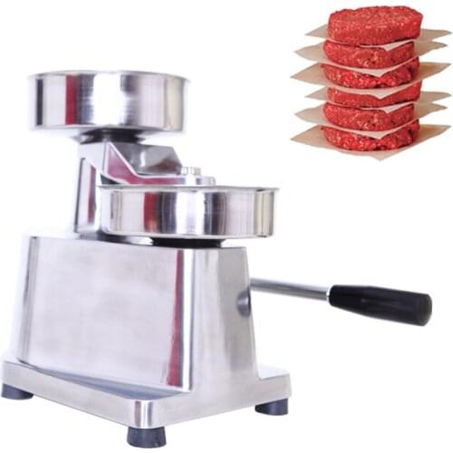 Free shipping-100MM commercial burger press,hamburger patty maker,hamburger mould,hamburger press machine,aluminum burger press