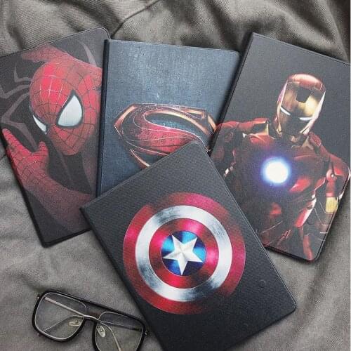 Marvel Avenger Spider Man Cover for IPad Pro Case for IPad Mini 1 2 3 Case for 9.7 2017-2020 IPad Air 1 2 9.7 Tablet Soft Fundas