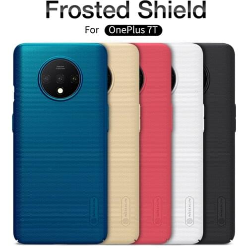 For Oneplus 7T Case NILLKIN Ultra-Slim Frosted Shield Matte Hard Cover For Oneplus 7T Pro Casing