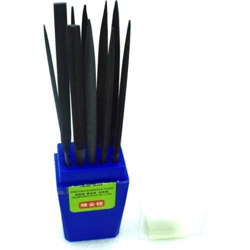 10pcs Jewelry Needle File Set 140mm Stone Hobbies Repair Craft Tool