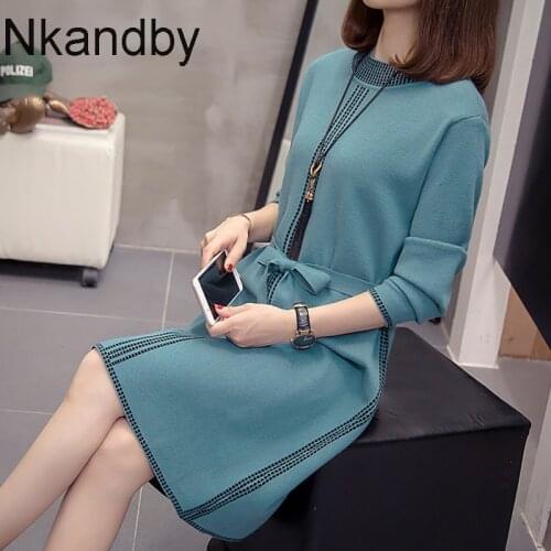 Nkandby Fashionable Knitted Dresses