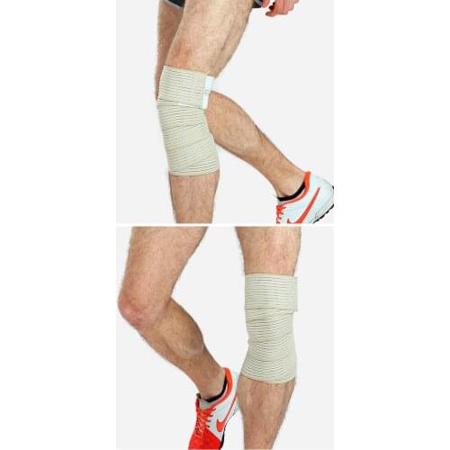 1Pc 180*7.5cm Elastic Bandage Compression Knee Support Sports Strap Ankle Wrist GYM Fitness Joint Protector Bands Elbow Wrap