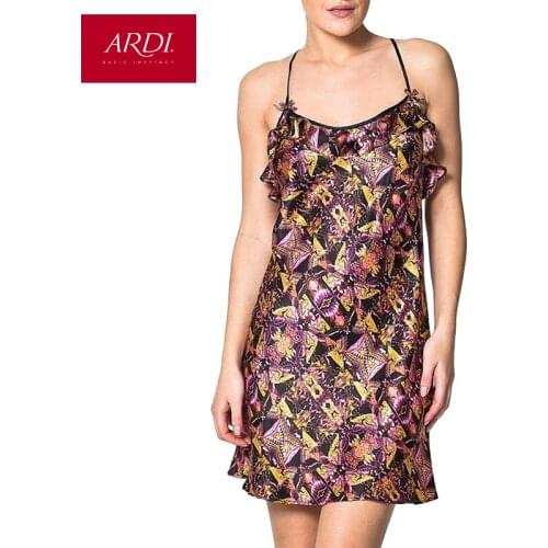 Gorgeous silk babydoll semi-fitted silhouette R1254-42