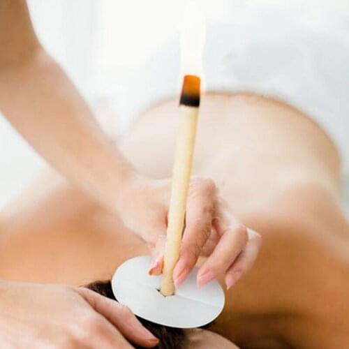 10pcs Beeswax Candle Protectors Personal Ear Care Protective Disk