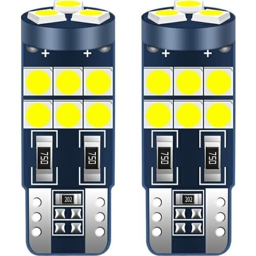 2pc W5W T10 2825 Canbus Car Auto LED Clearance Lights Bulbs for Nissan Qashqai Tiida New Teana SYLPHY Juke X-trail Almera NV200