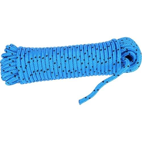 20m Climbing Rope 8mm Outdoor Static Rock Rescue Equipment Cord Survival Safety Rope