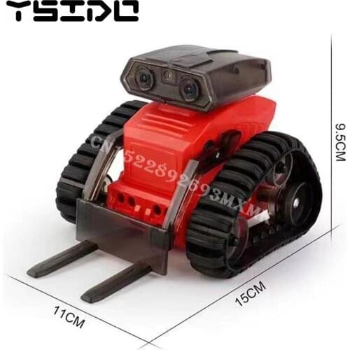 2021 Newest Remote Control Robot Walli DIY KIT Children Gift Toys Multi-functional RC DIY Robot Cyber Engines Series e-Rob