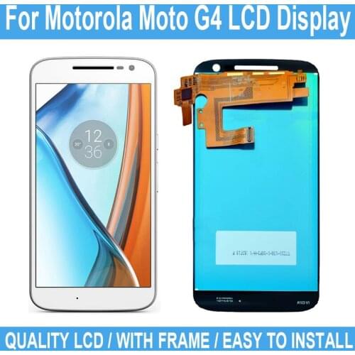 5.5" New Repair Parts LCD For Motorola Moto G4 Digitizer Assembly No Frame For Motorola G4 Plus G4+ Display Touch Screen +Tested