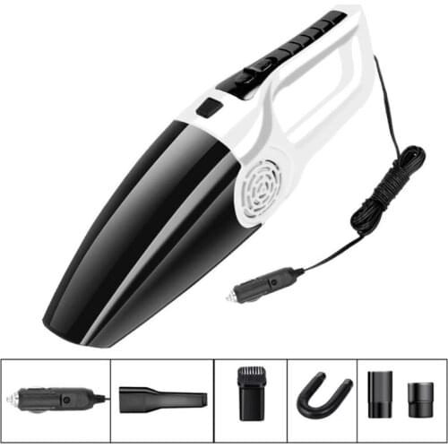 Car Vacuum Cleaner Portable Vacuum High Power Wet/Dry Auto Vacuum Cleaner 12V Mini Car Vac for Car Cleaning