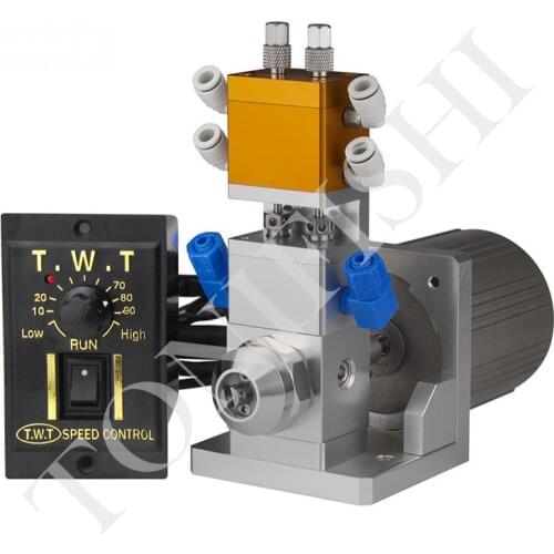 BF-115 Dynamic ab dual-liquid dispensing valve with motor, proportional adjustable glue dispensing valve